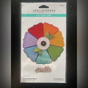 Stitched Petal Bloom Dies from the Storytelling by Spellbinders Collection